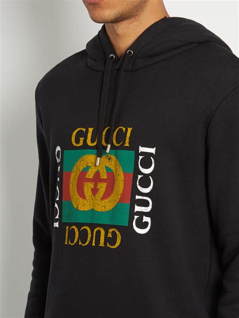 gucci black logo sweater